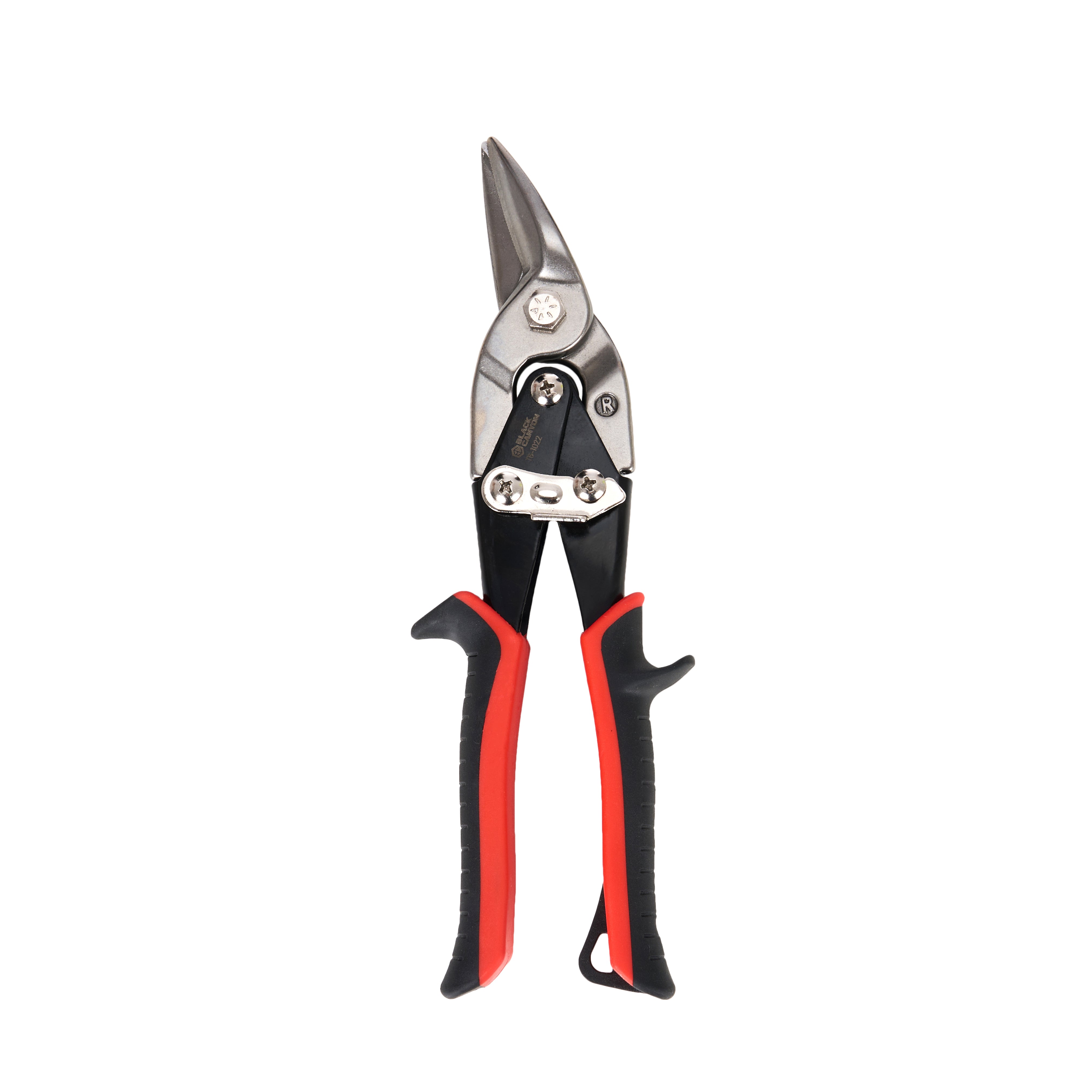 Aviation Snips, Precision Cutting, Right Cut, 10 in, Black Canyon
