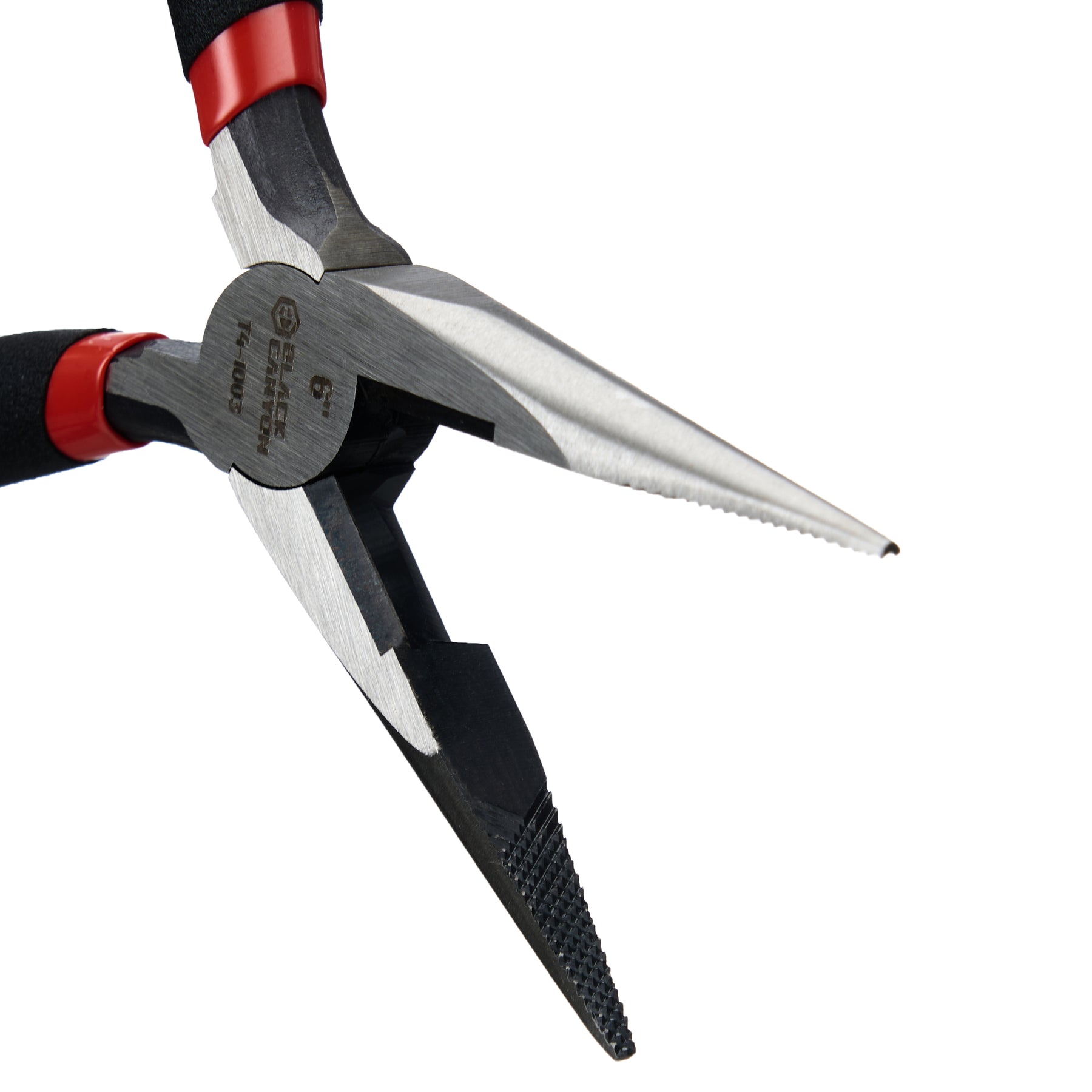 Long-Nose Pliers, 6 in Length, Comfort Grip