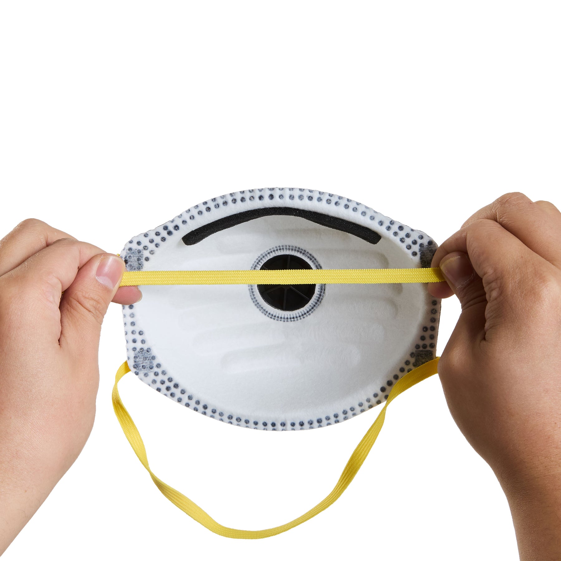 P95 Respirator w/ Exhalation Valve, Gray, 10 count