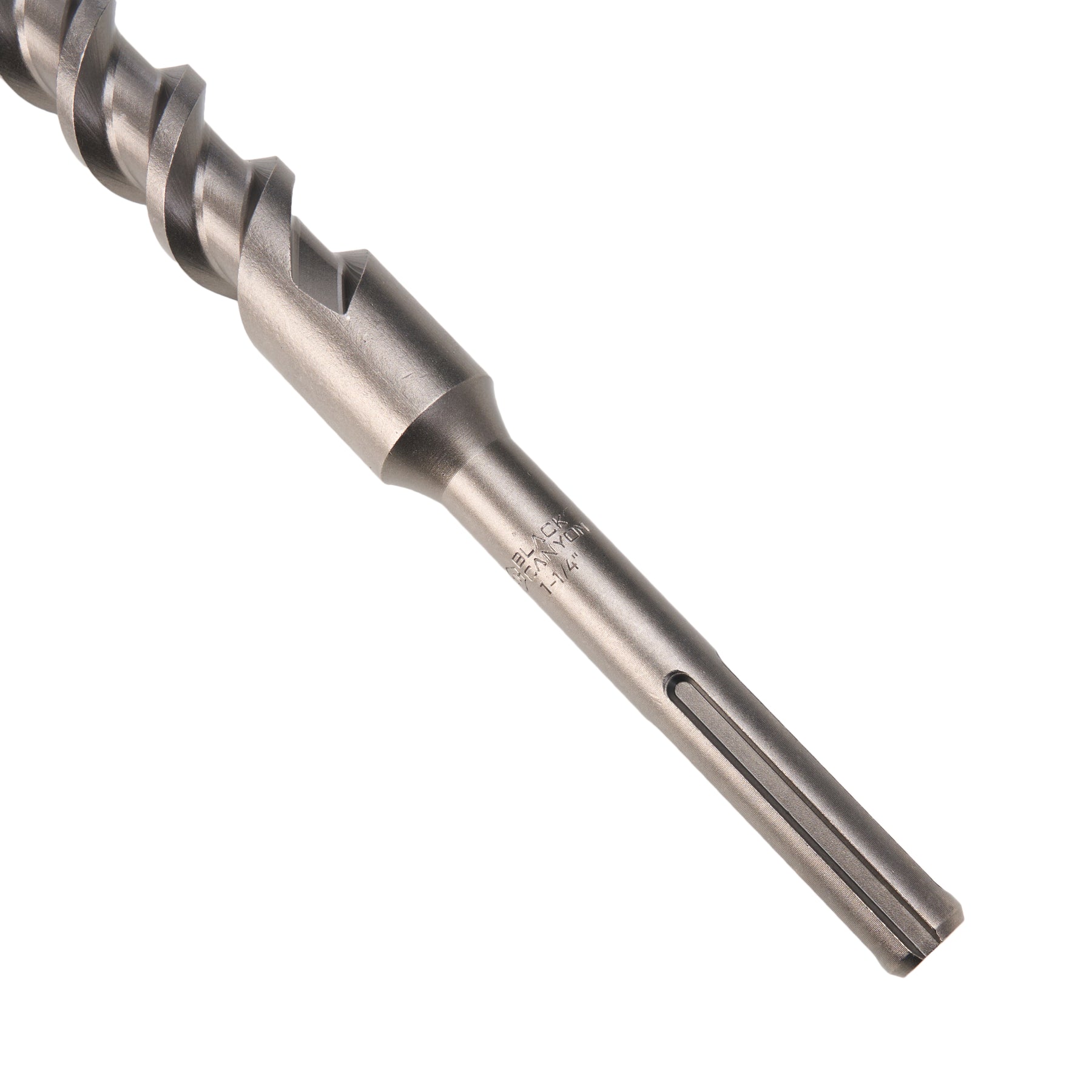 1-1/4 in Rotary Hammer Drill Bit, 9-1/2 in Max Drilling Depth, SDS-Max, 1 pc