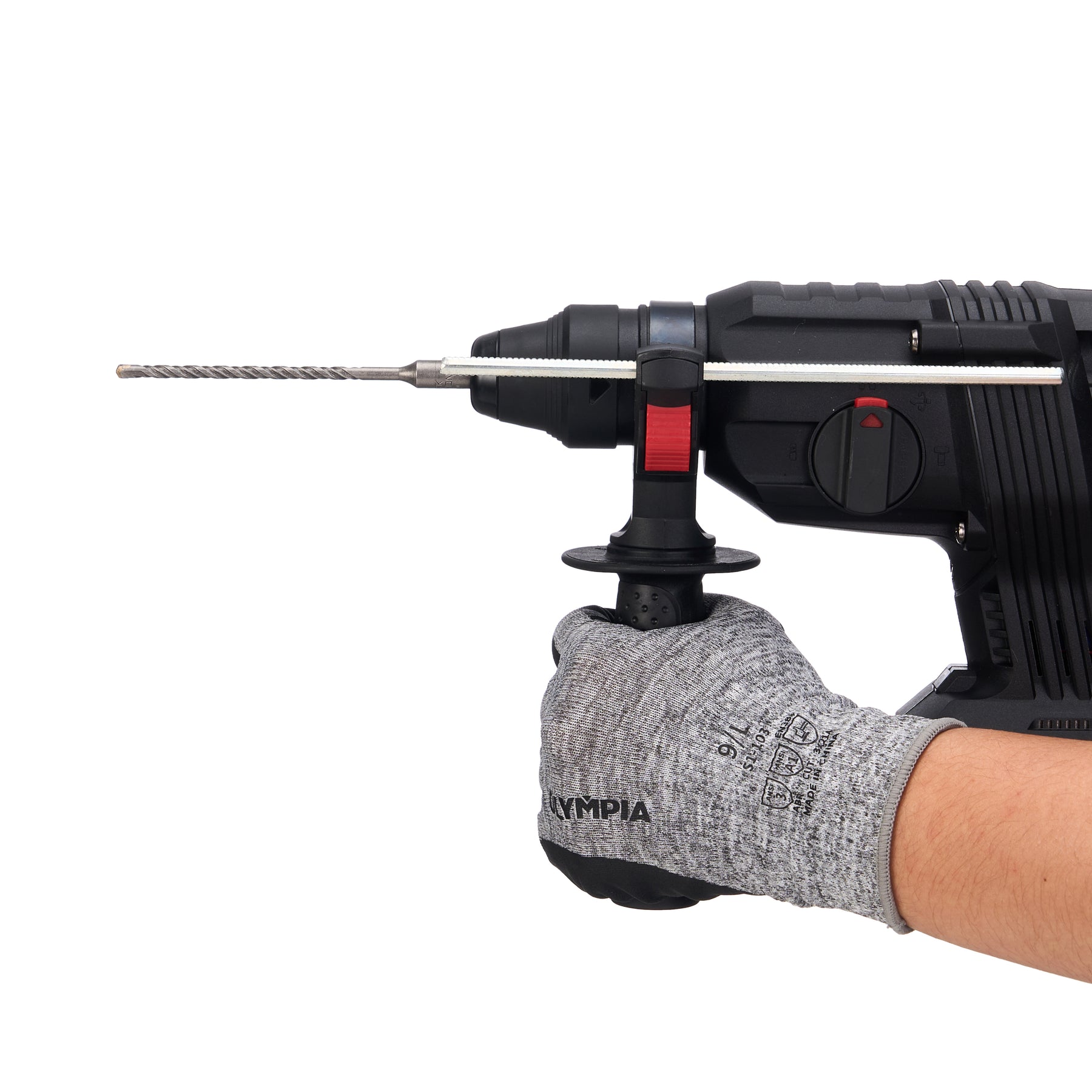 3/16 in Rotary Hammer Drill Bit, 4 in Max Drilling Depth, SDS-Plus, 1 pc