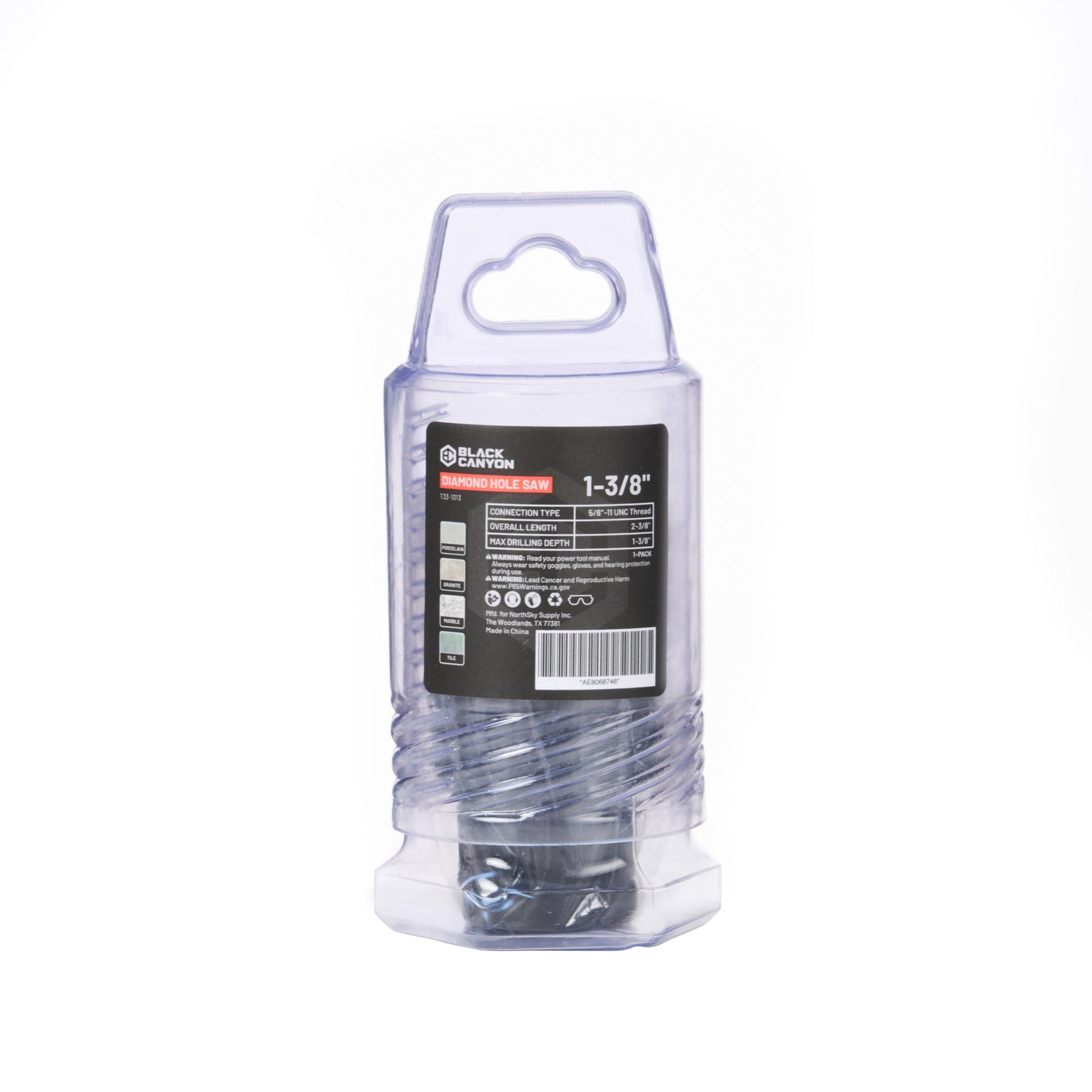 Diamond Hole Saw, 1-3/8", 1 pc