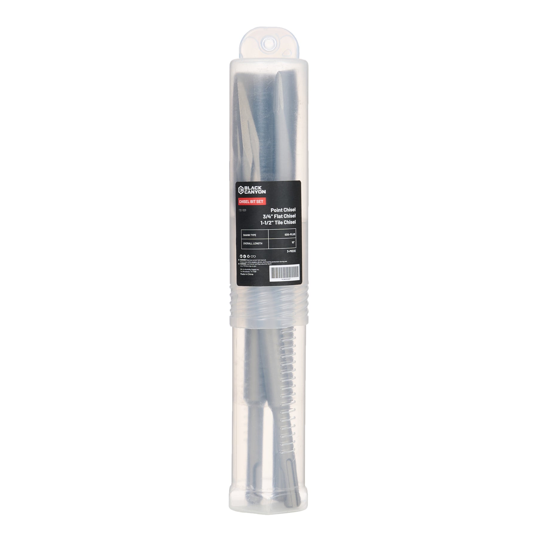SDS-Plus Chisel Bits, 3-Piece Set