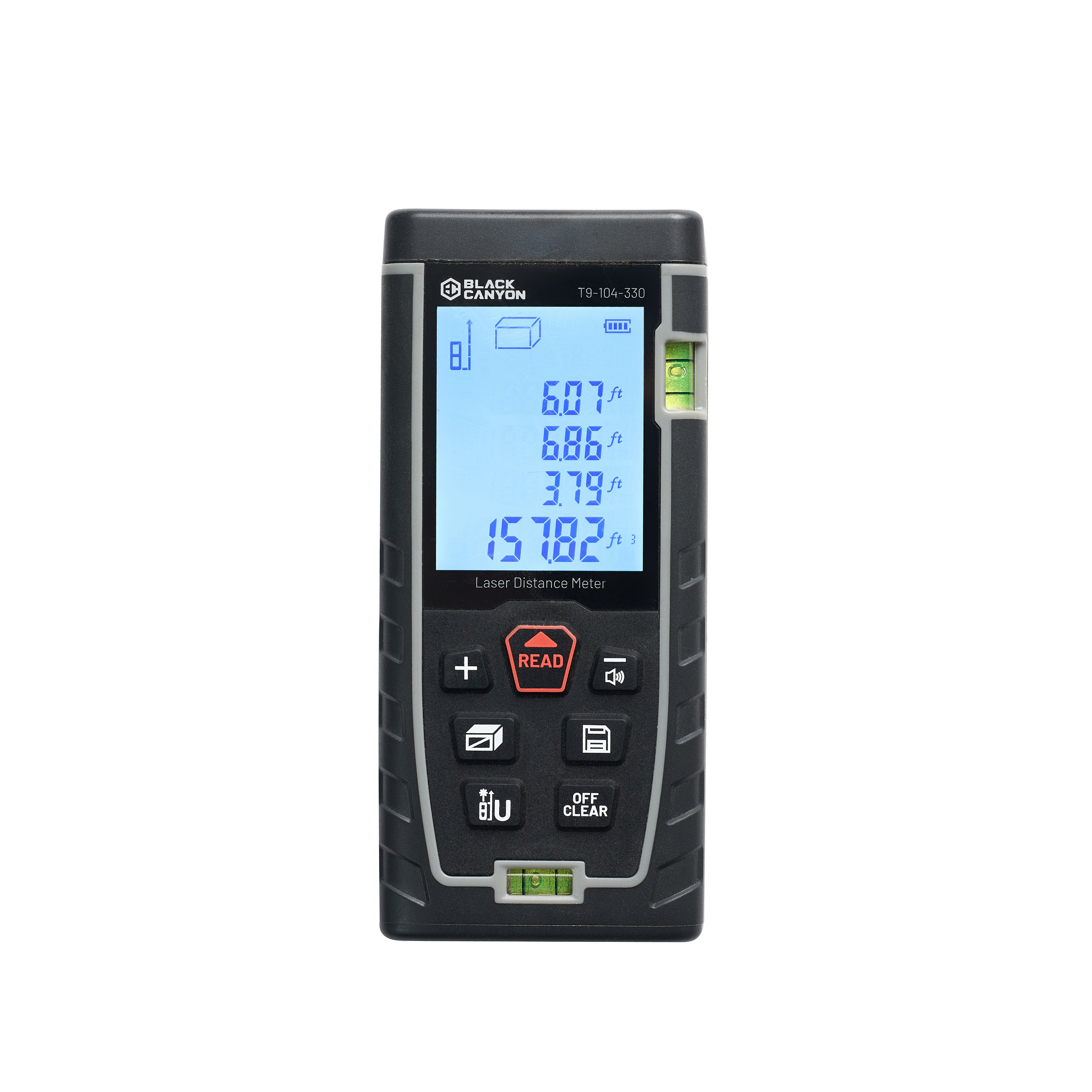DTAPE Laser Measure 165ft - Digital Distance Meter With Backlit LCD For Construction & DIY