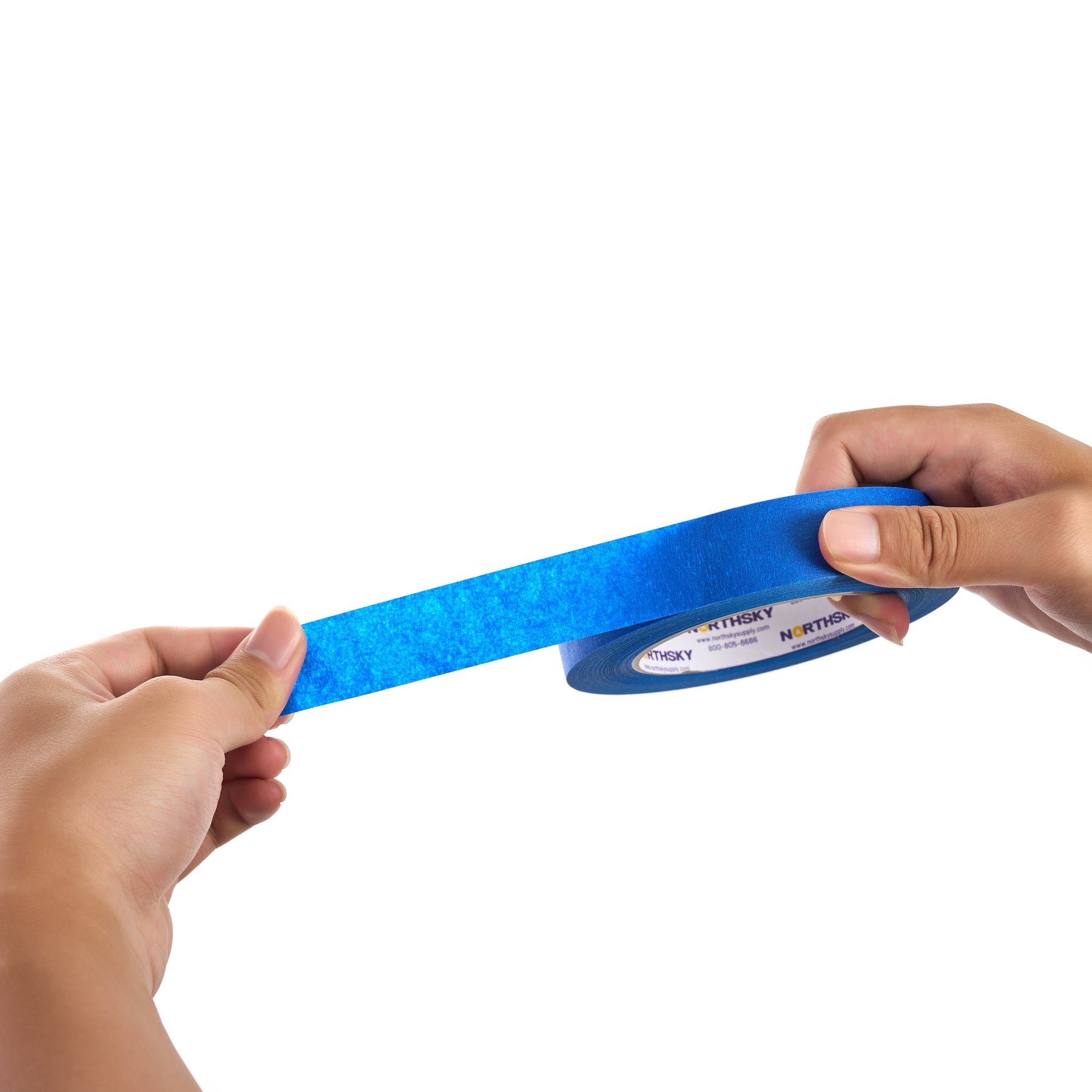 Painter's Tape, 1" x 60yds, Blue, 6 Rolls