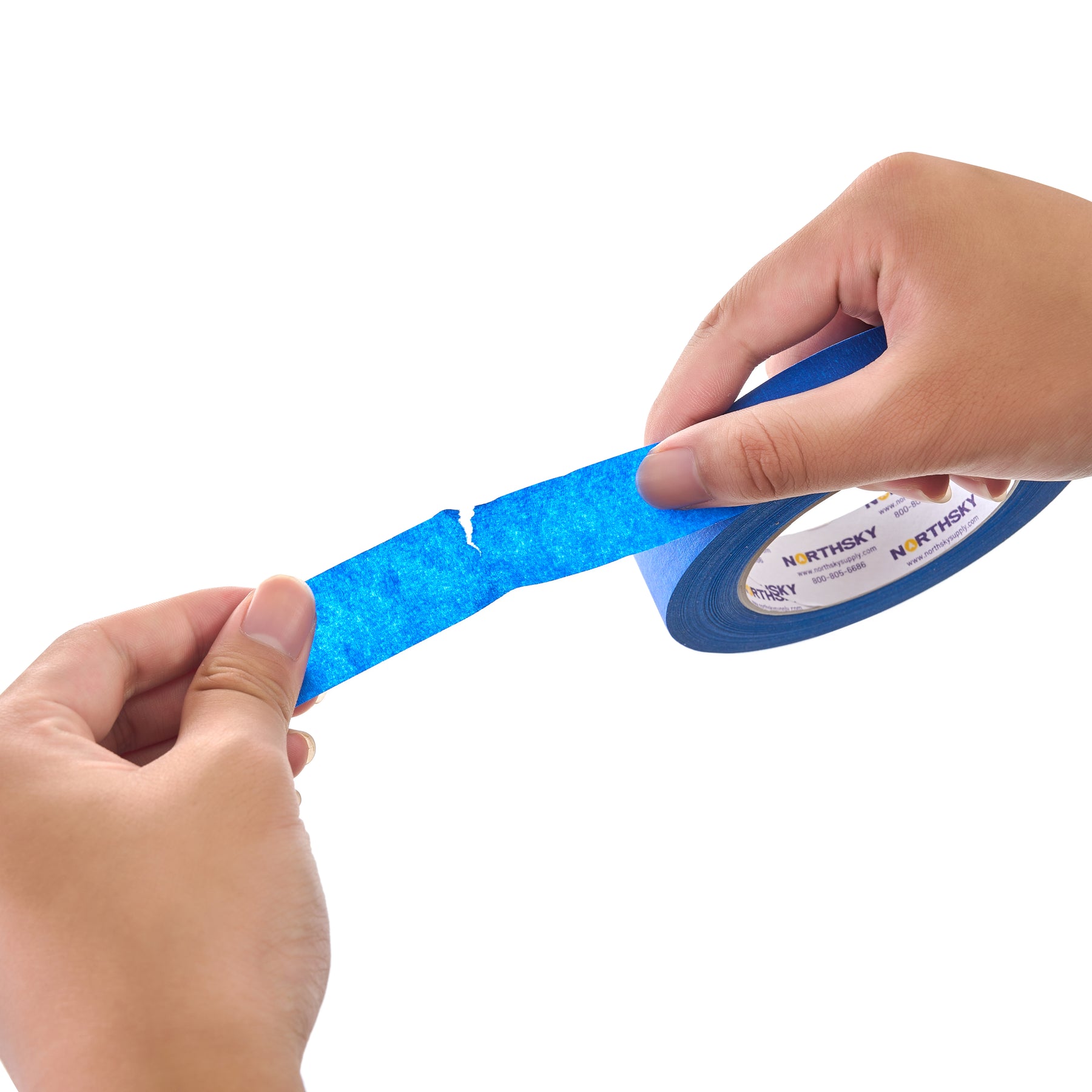 Painter's Tape, 1" x 60yds, Blue, 6 Rolls