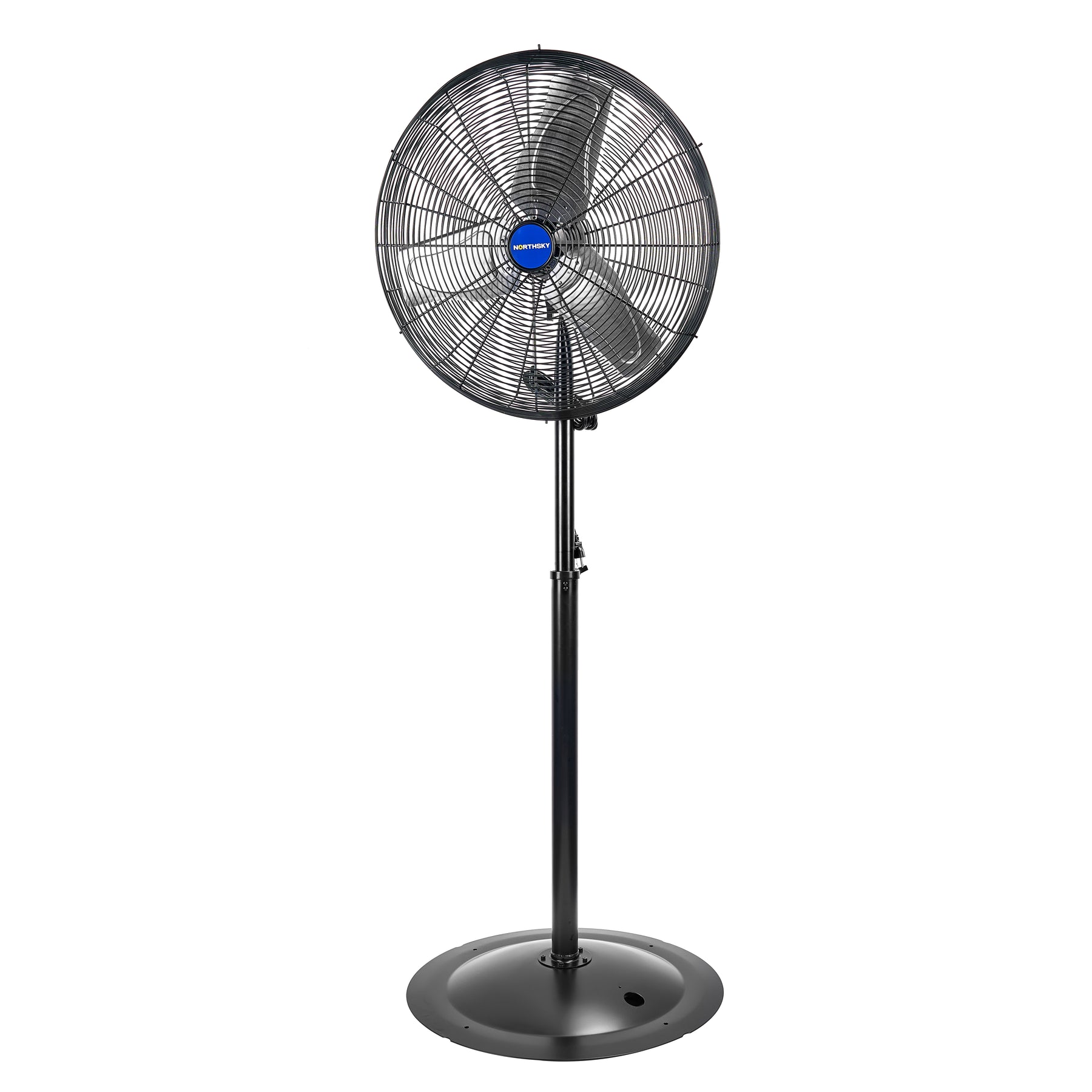 24 in Non-Oscillating Pedestal Fan, 5,450 CFM, 2 Speeds, 1/4 HP