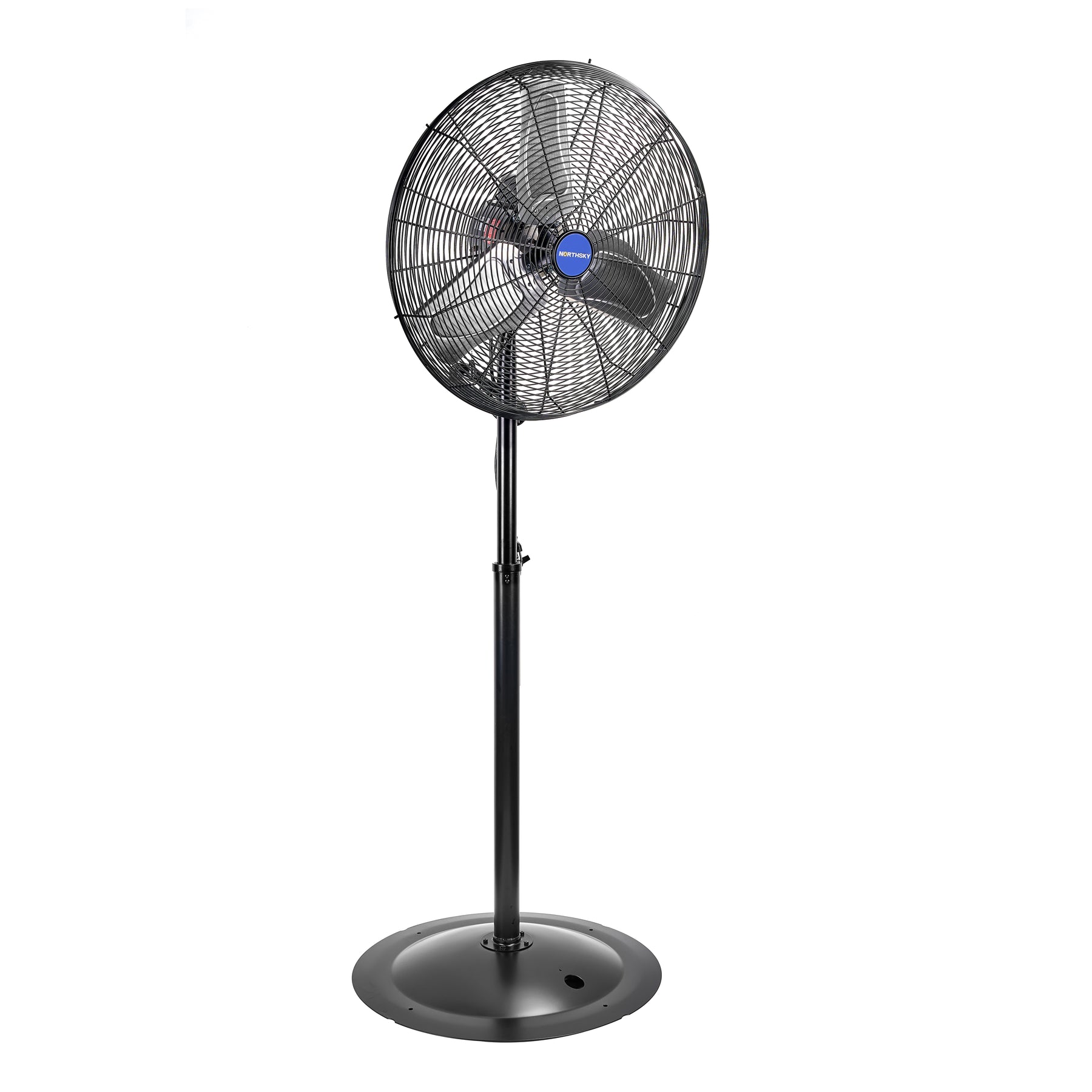 24 in Non-Oscillating Pedestal Fan, 5,450 CFM, 2 Speeds, 1/4 HP
