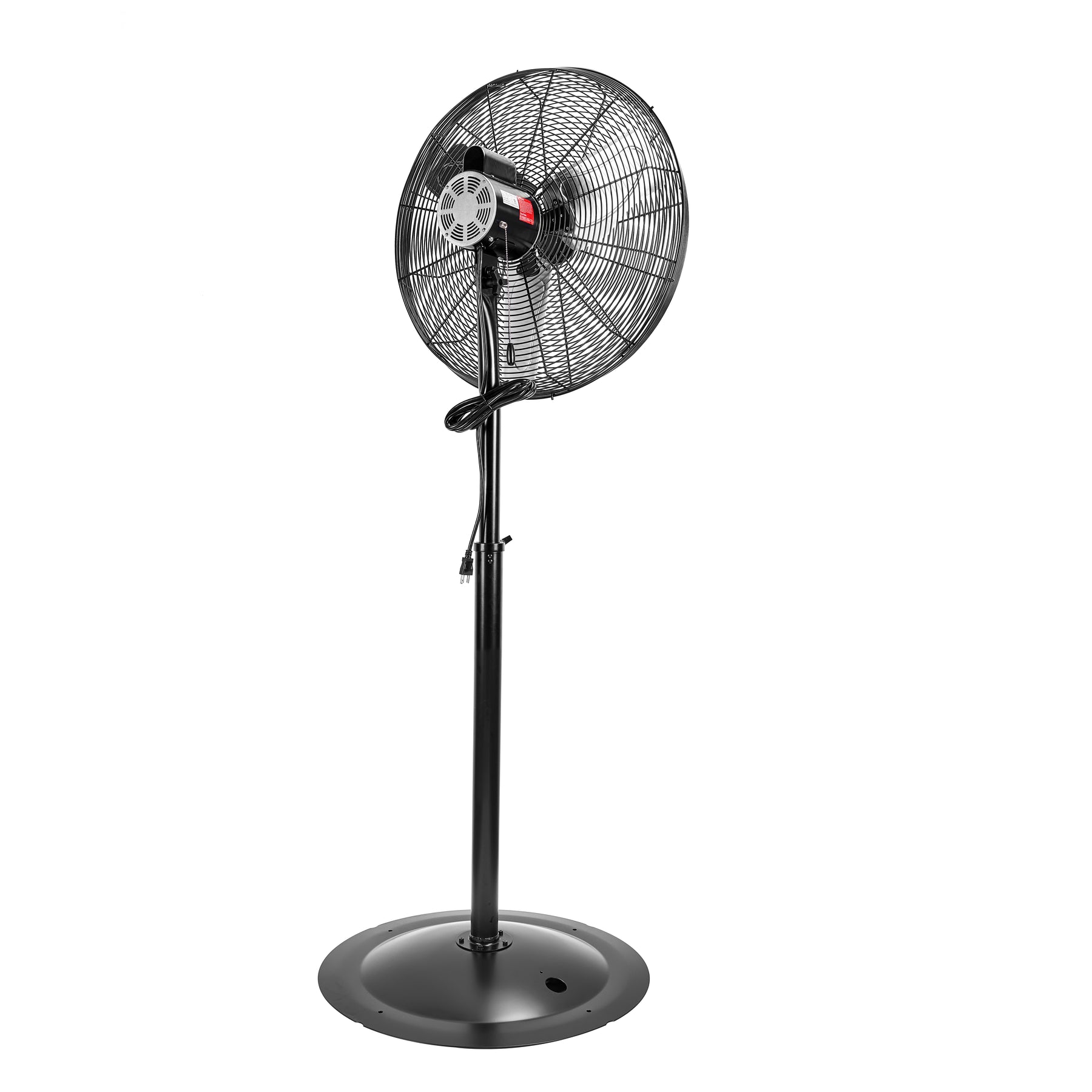 24 in Non-Oscillating Pedestal Fan, 5,450 CFM, 2 Speeds, 1/4 HP