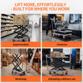 Hydraulic Lift Table Cart