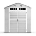 NORTHSKY Outdoor Storage Shed, 6 x 4.5 FT Plastic Storage Shed with Floor