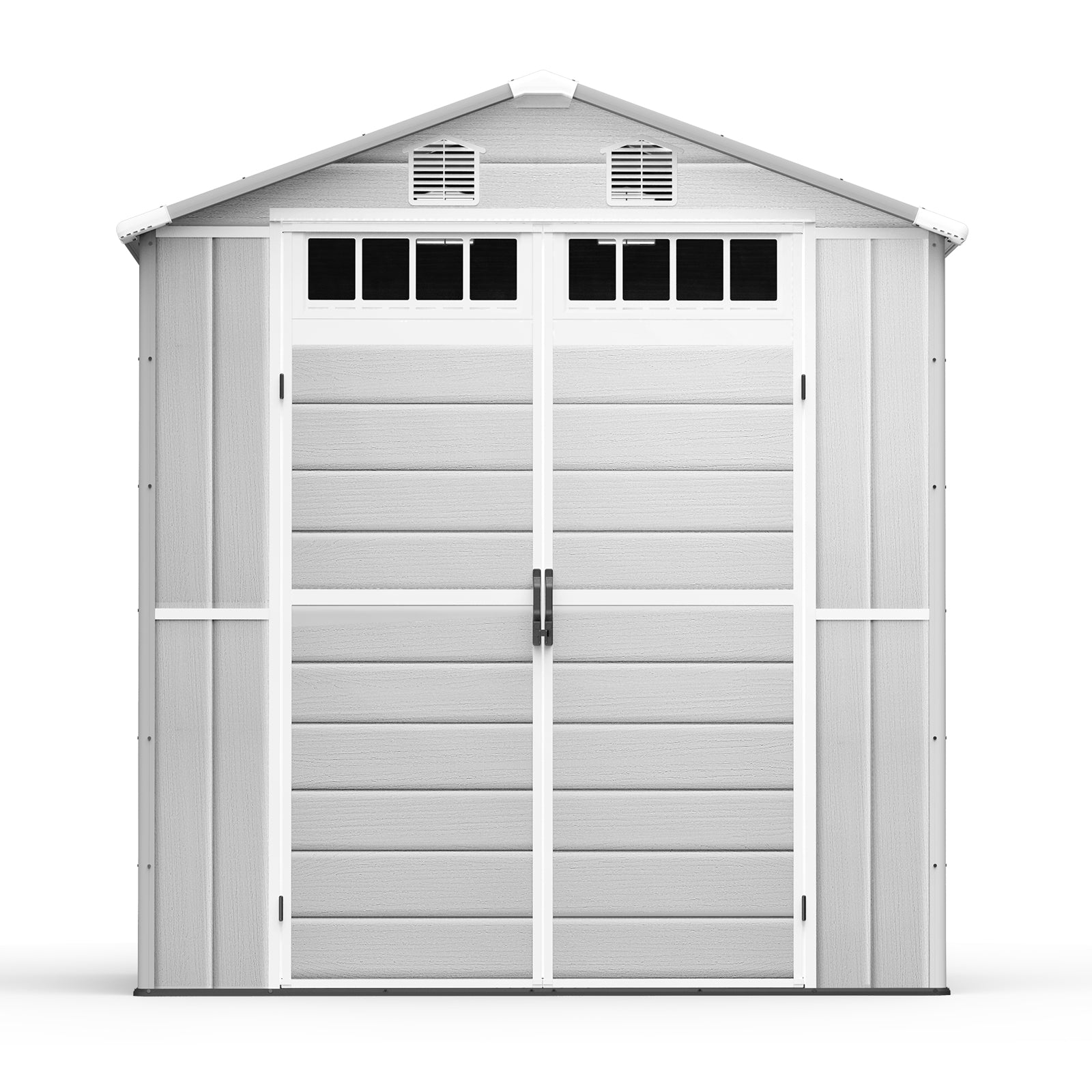 NORTHSKY Outdoor Storage Shed, 6 x 4.5 FT Plastic Storage Shed with Floor