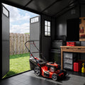 NORTHSKY 10x6 FT Shed with Floor, Large Resin Storage Shed with Windows