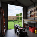 NORTHSKY Outdoor Storage Shed, 6 x 4.5 FT Plastic Storage Shed with Floor