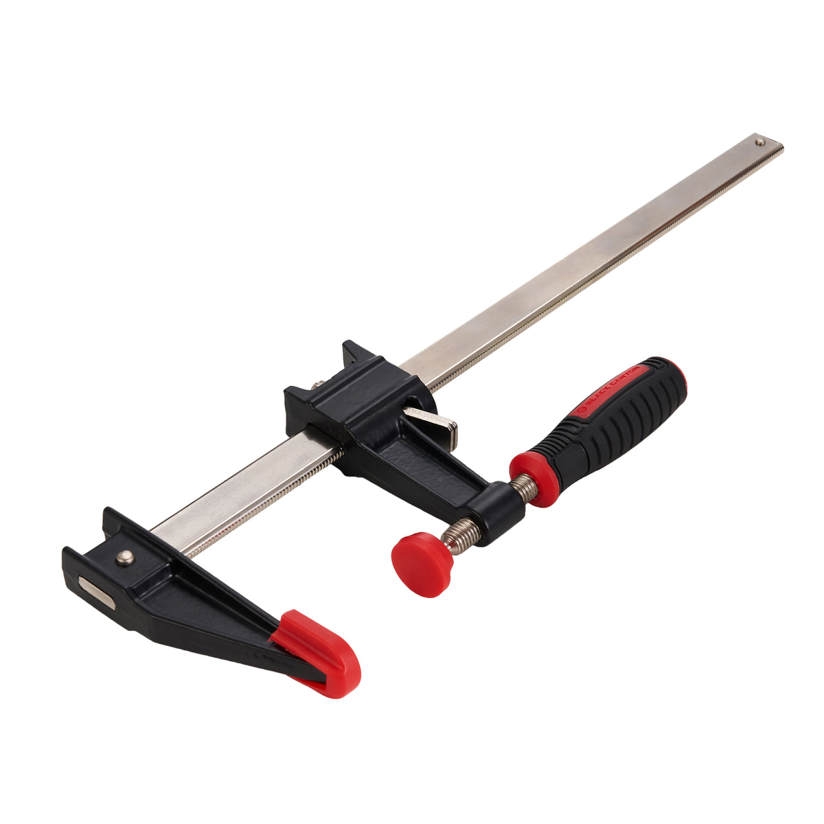 Bar Clamp, 12" Max Opening, 600lb Clamping Force