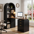 Desk with an Arched Frame, Black