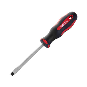 Magnetic Slotted Screwdriver 1/4 – Soft Grip Ergonomic Handle, 4 in Shank, 8-1/3 in Overall