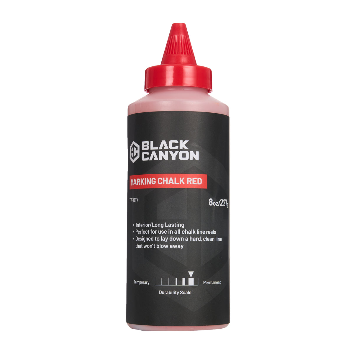 Marking Chalk, Red, 8 oz Bottle