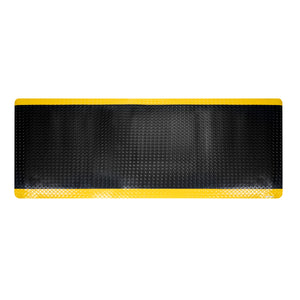 Diamond Plate Anti-Fatigue Mat, 12 x 3 ft, 15/16