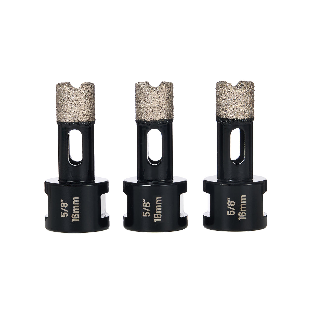 5/8 in Diamond Hole Saw, 3 pcs