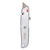 Utility Knife, Retractable Blade, Silver