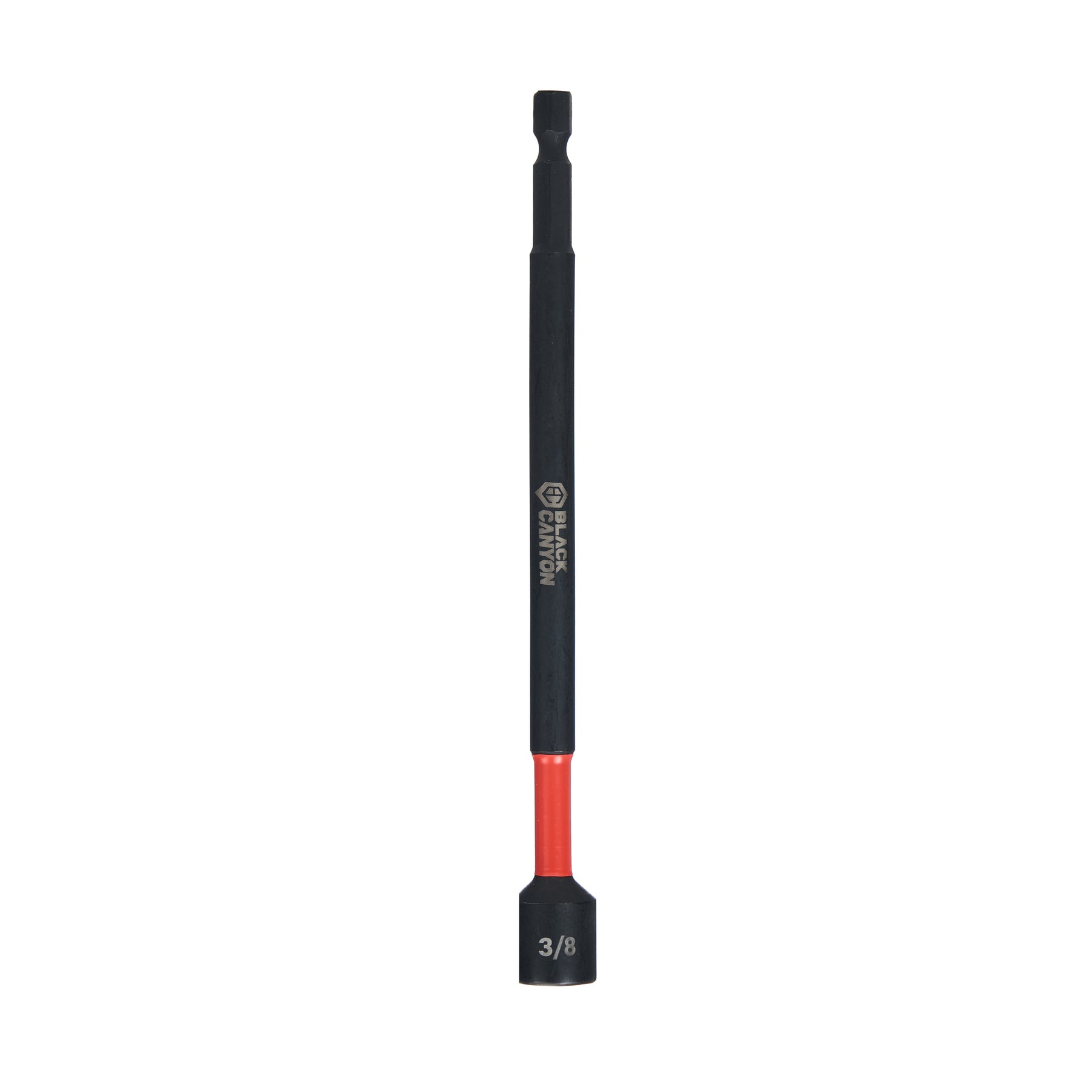 3/8" in Impact Nut Driver, Magnetic Tip, 6" Length, 1 pc