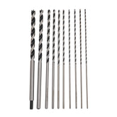 10-Piece Brad-Point Drill Bit Set