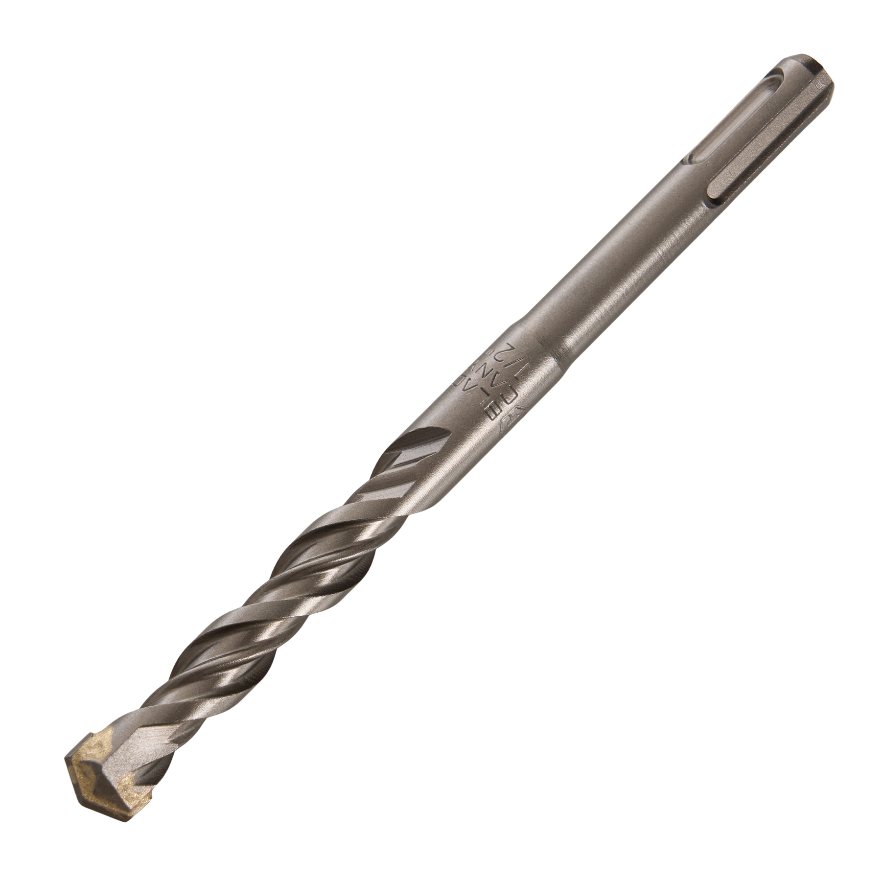 1/2 in Rotary Hammer Drill Bit, 4 in Max Drilling Depth, SDS-Plus, 1 pc