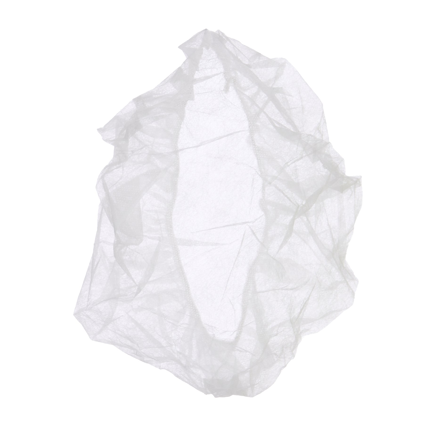 Disposable Bouffant Cap, White, Pkg of 100