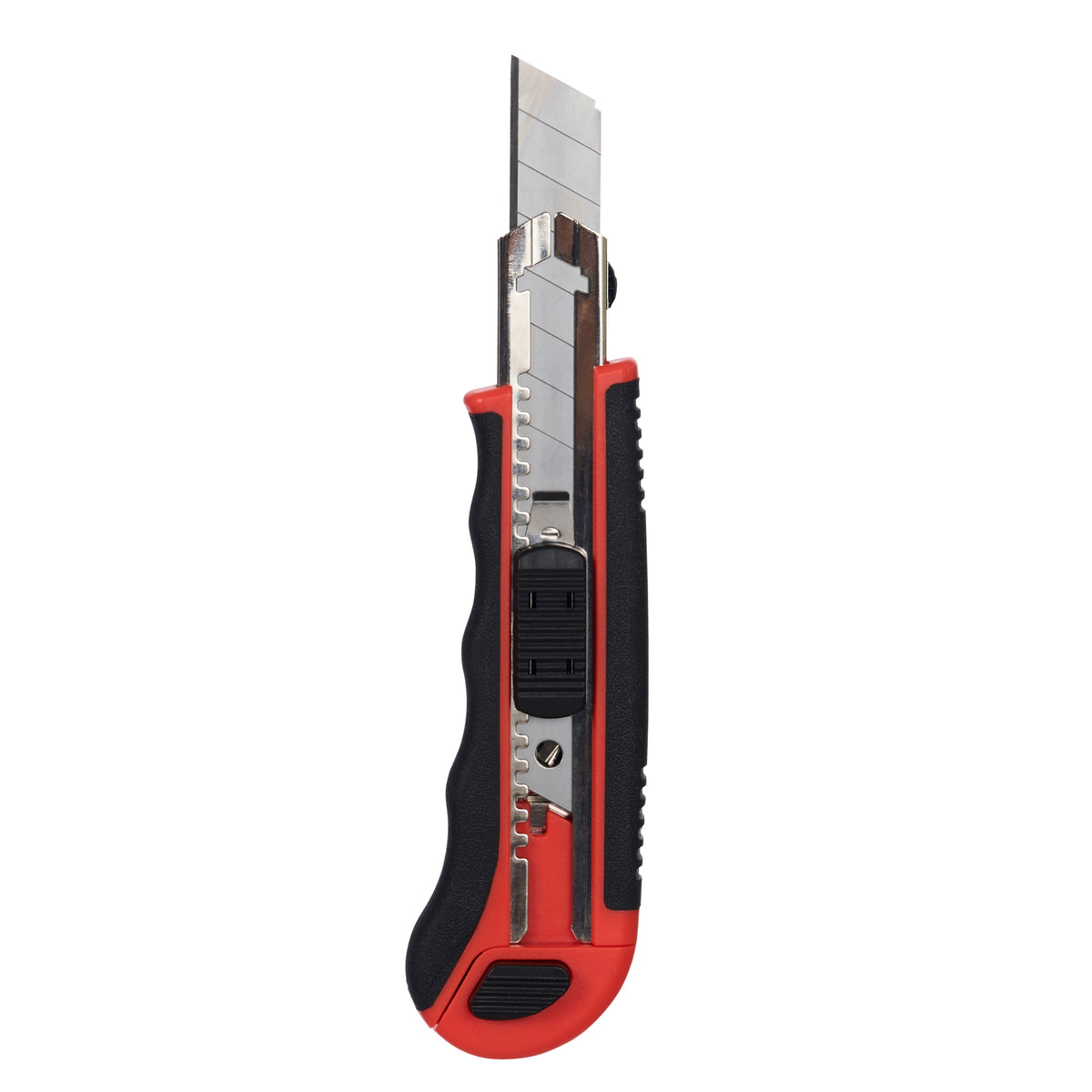 Snap-Off Utility Knife, Black & Red