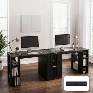 Double Workstation, Black