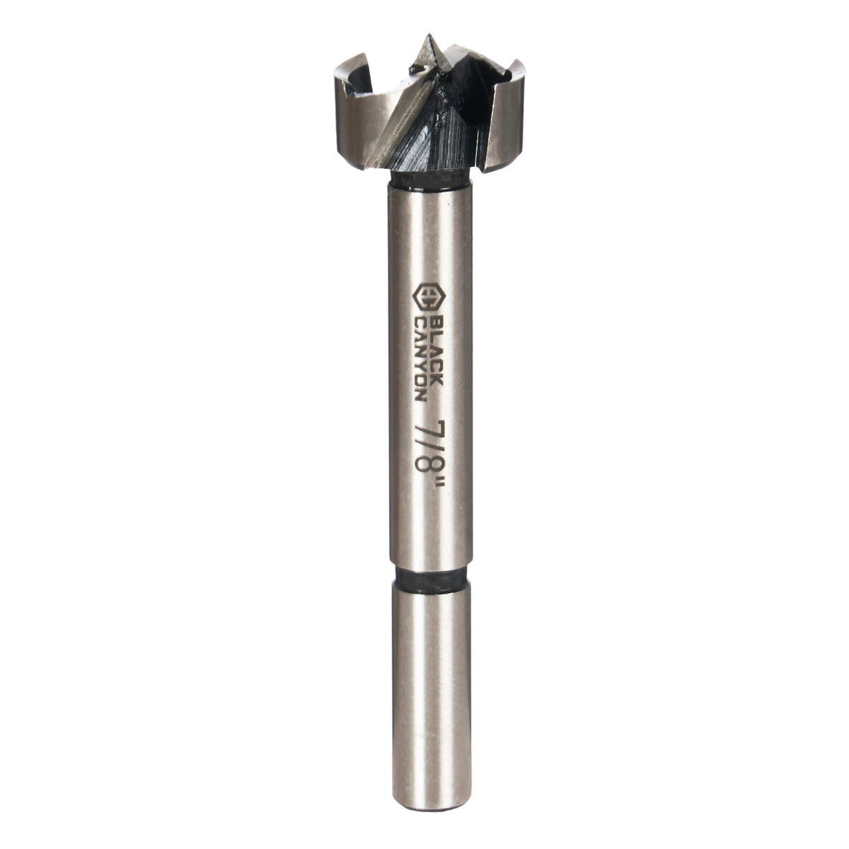 7/8" Forstner Bit, 3/8" Straight Shank, 1 pc