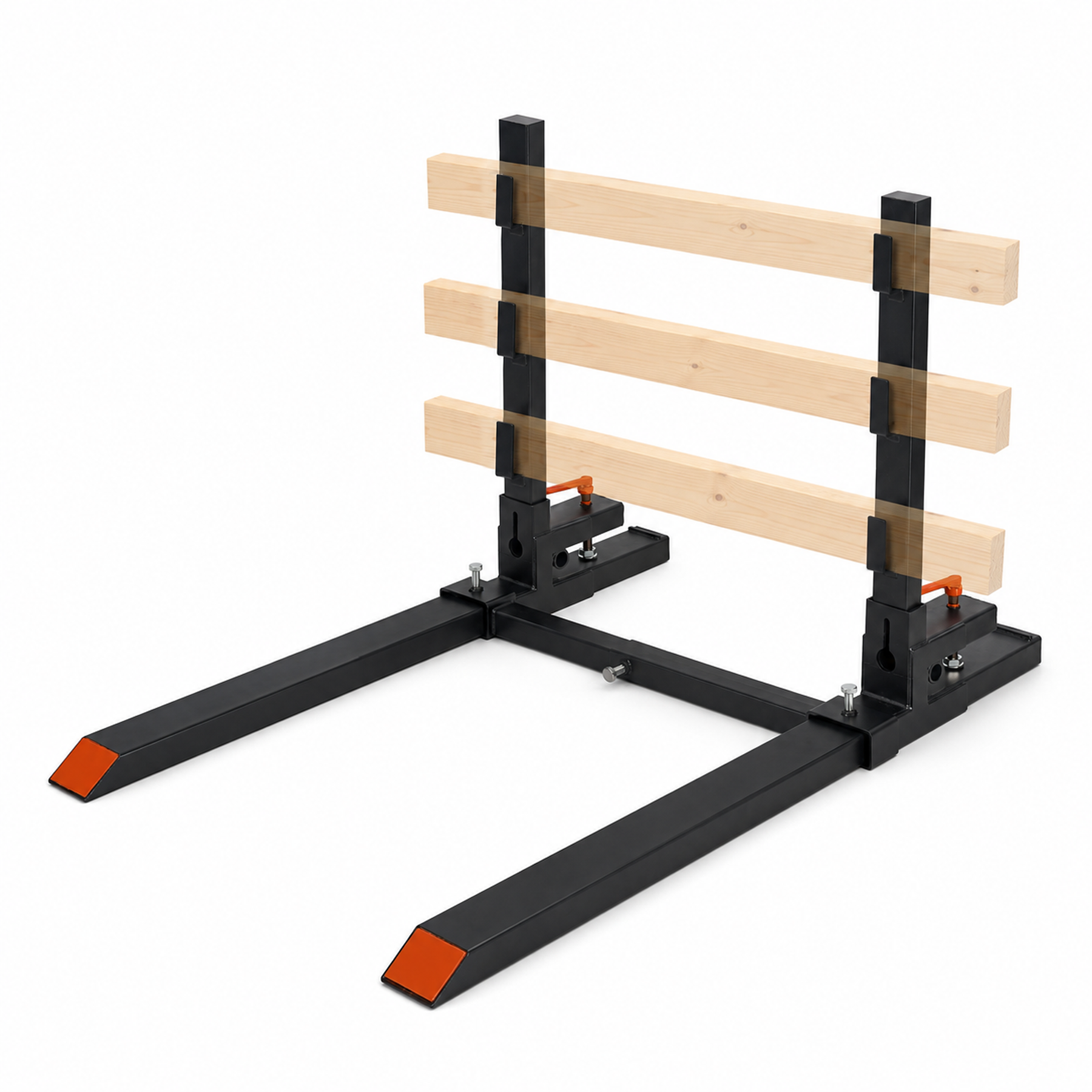 60" Pallet Fork with Uprights and Linkages