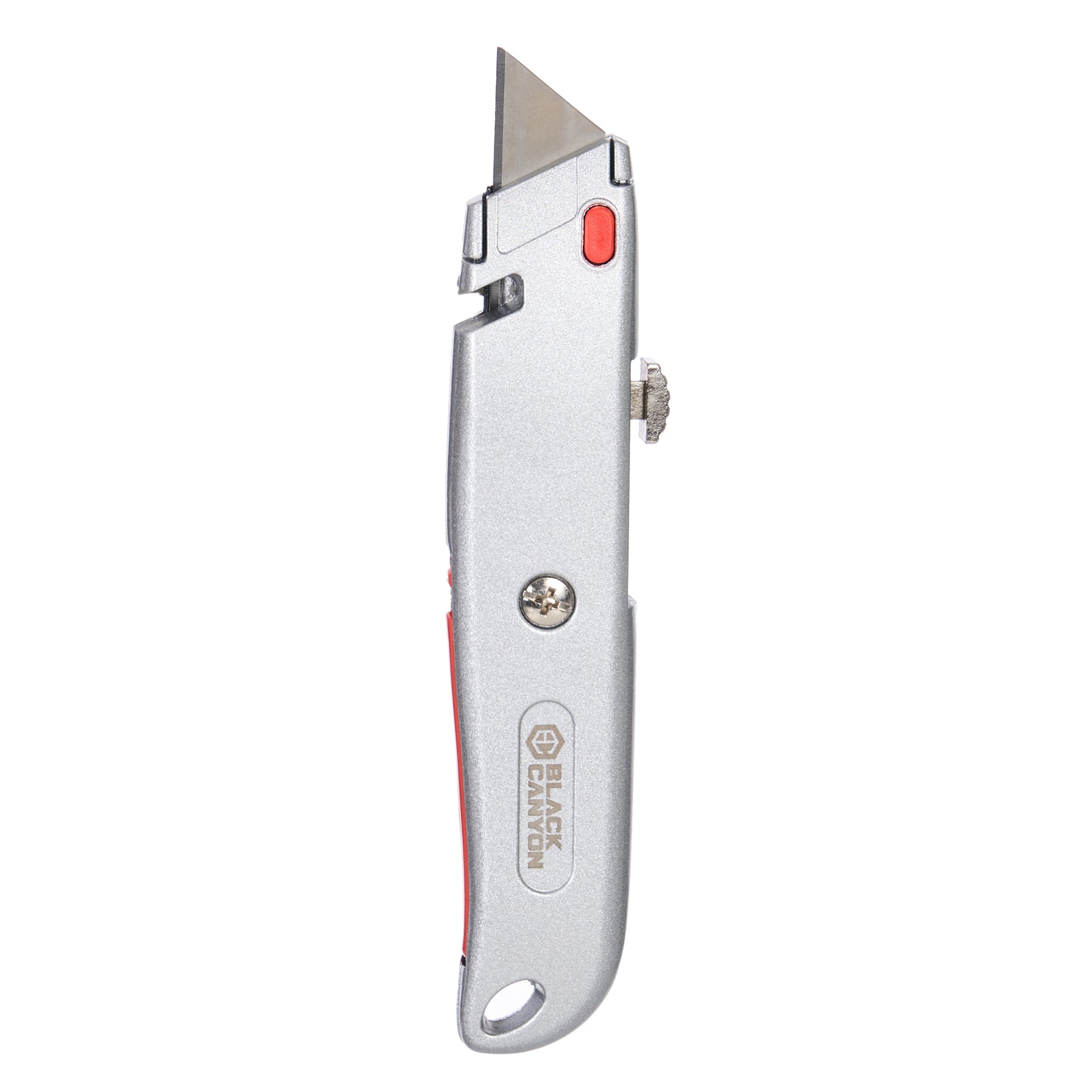 Utility Knife, Retractable, Silver