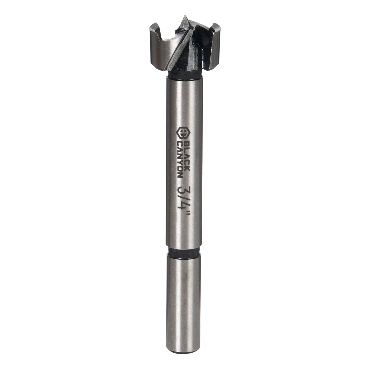 3/4" Forstner Bit, 3/8" Straight Shank, 1 pc