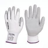 Cut Resistant Gloves, 13ga, Polyurethane Dip, XXL/11, 12 pairs