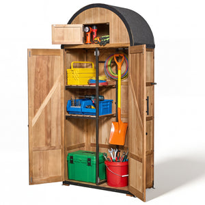 Outdoor Wooden Cabinet