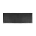 Ribbed Anti-Fatigue Mat, 12 x 3 ft, 5/8" Thick, Black