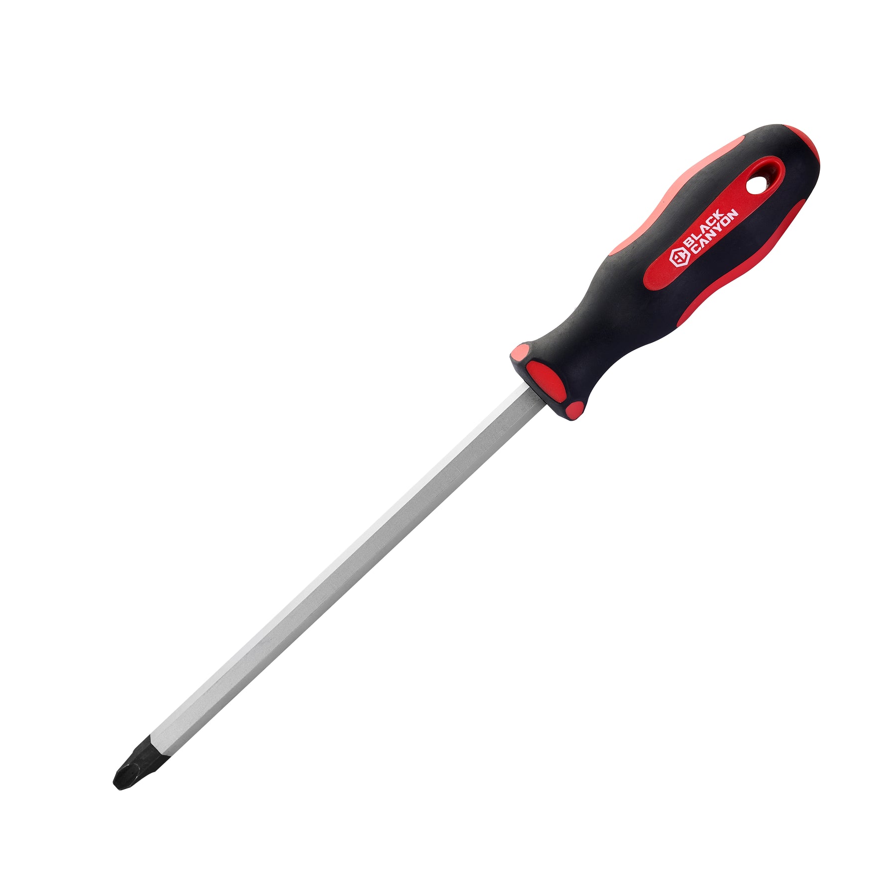 #4 Phillips Screwdriver, 8 in Shank, 12-3/4 in Length, Comfort Grip