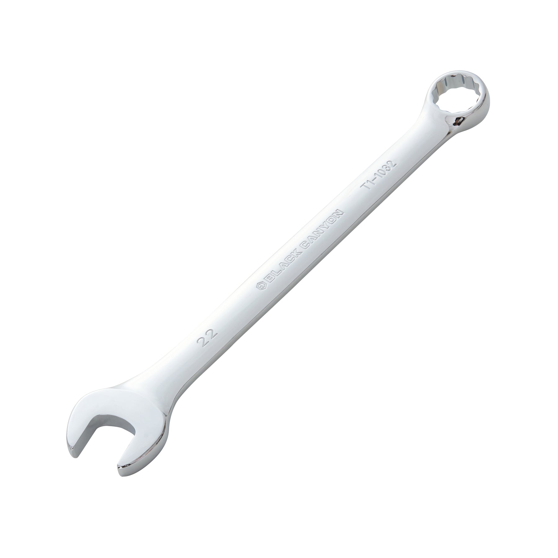 22mm Combination Wrench, 12-Point Box End & Hex Opening