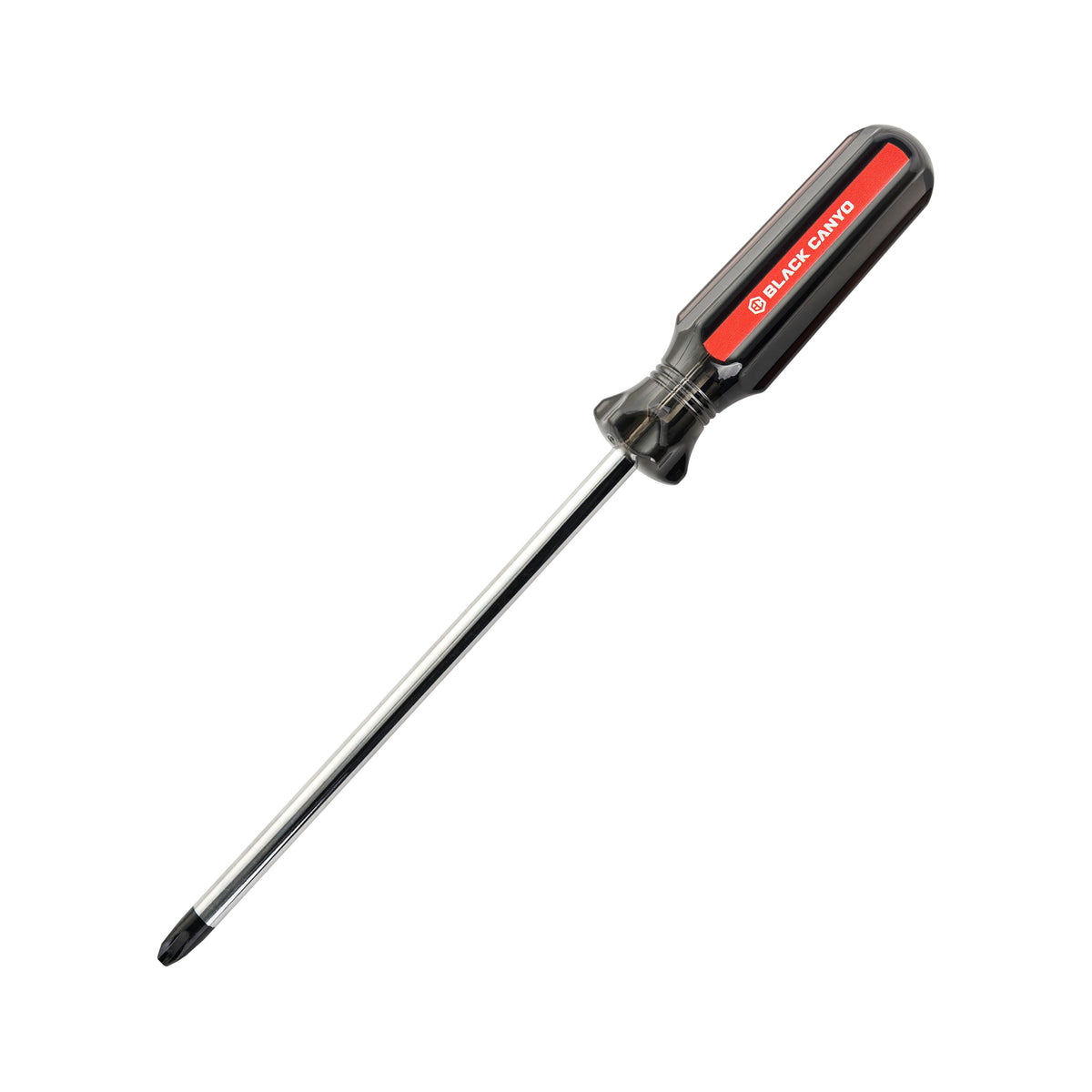 #4 Phillips Screwdriver, 8-inch Shank, Hard Handle