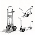 Convertible Hand Truck, 3-in-1, 550/770 lb. Capacity