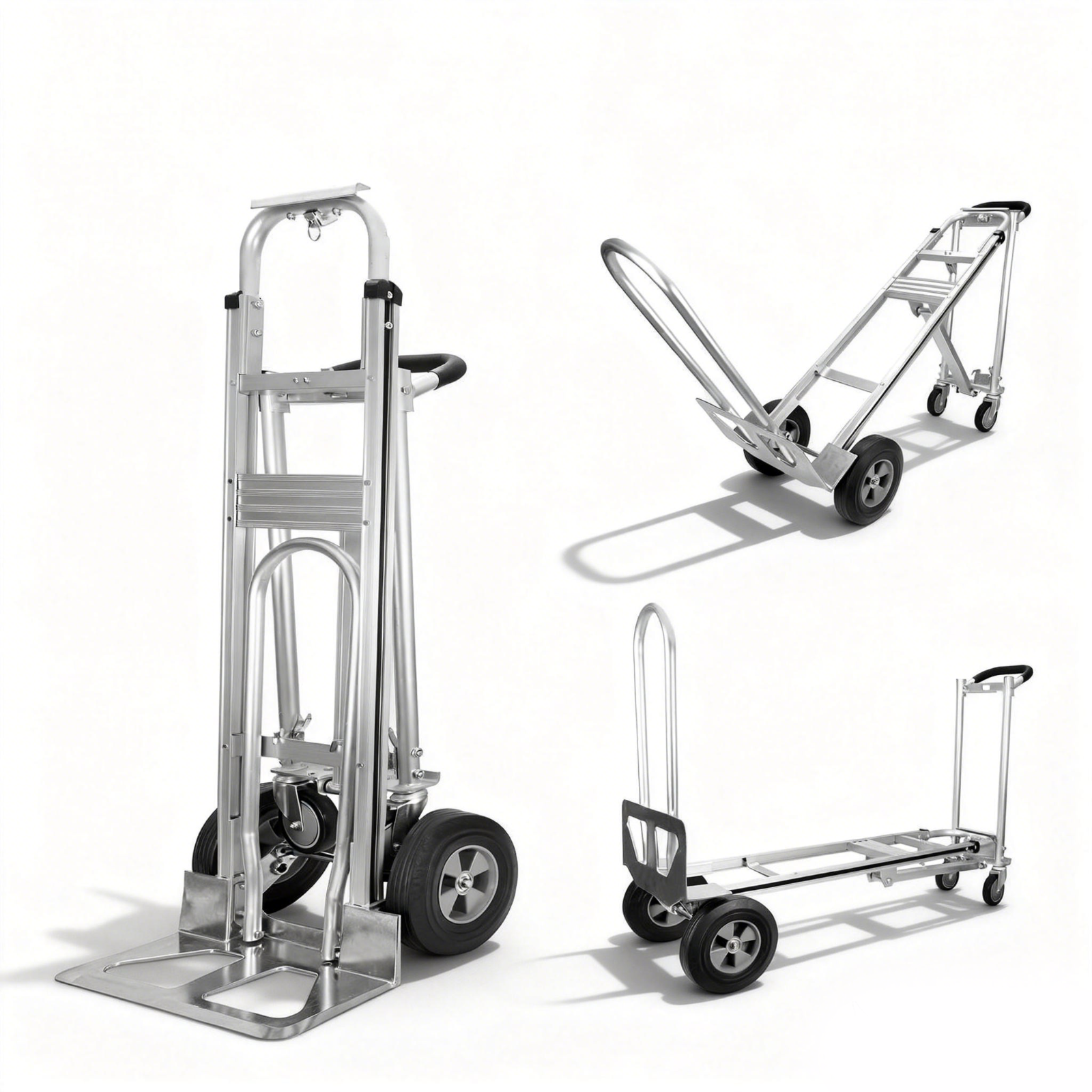 Convertible Hand Truck, 3-in-1, 550/770 lb. Capacity