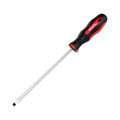 Slotted Extended Length Screwdriver 1/4 in, Soft Grip Ergonomic Handle, 8 in Shank, 12-5/16 in Overall