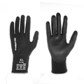 Cut-Resistant Gloves, L/9, Smooth, Black, Cut Level A4, 12 Pairs