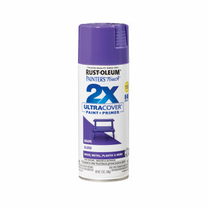 Painter's Touch 2X Spray Paint, Gloss Grape, 12-oz.