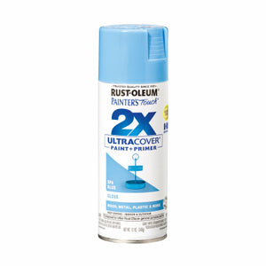 Painter's Touch 2X Spray Paint, Gloss Spa Blue, 12 oz.