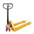 Narrow Manual Pallet Jack, 48" x 21", 5500lb Capacity, Yellow