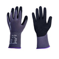 Sandy Nitrile Dipped Knit Gloves, XXL/11, Gray / Black, 12 Pair