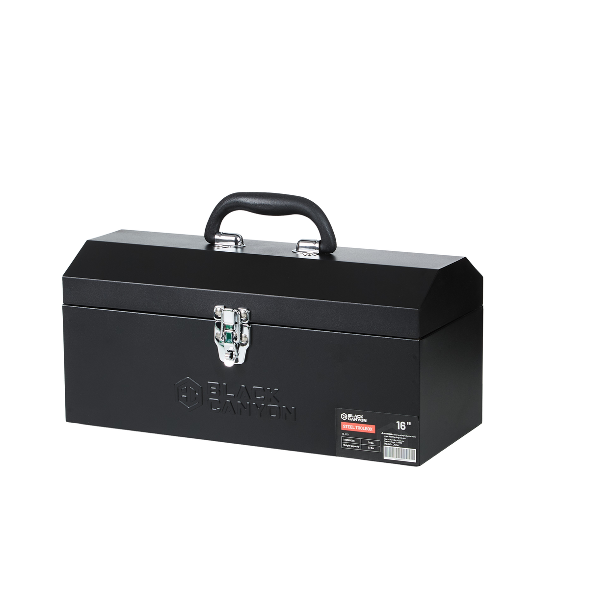 Black Canyon Portable Steel Tool Box for Manufacturing & More